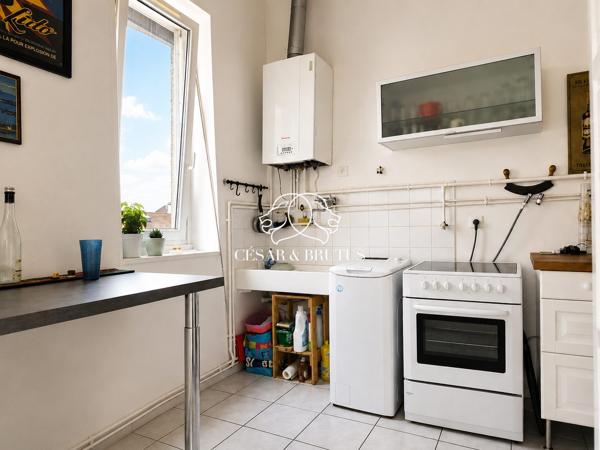 Lyon 4e – Le charme coup de cœur de la Croix-Rousse (T2 de 42,68 m² au sol)
