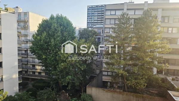 Appartement rare 2 pièces vu sur jardin