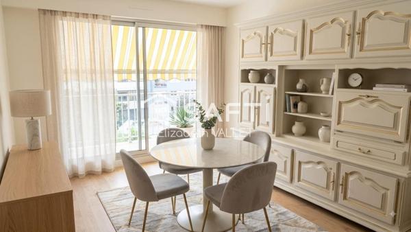 Appartement rare 2 pièces vu sur jardin