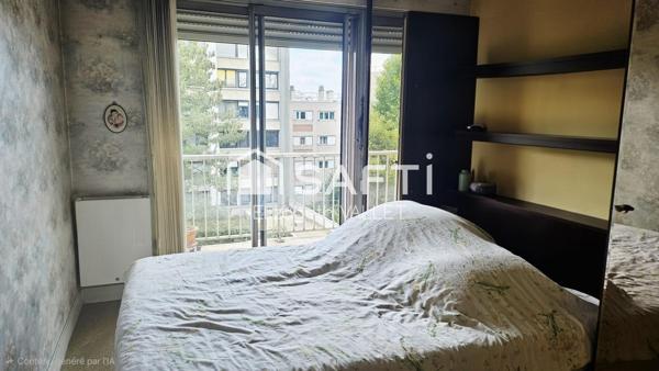 Appartement rare 2 pièces vu sur jardin