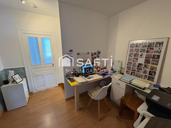 Maison contemporaine 115m2 grand jardin avec piscine