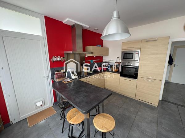 Maison contemporaine 115m2 grand jardin avec piscine