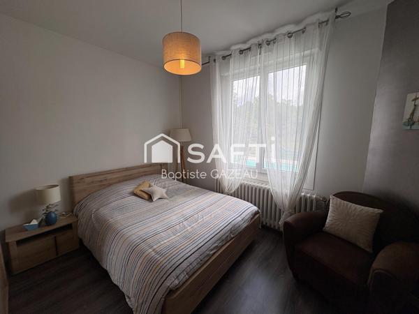 Maison contemporaine 115m2 grand jardin avec piscine