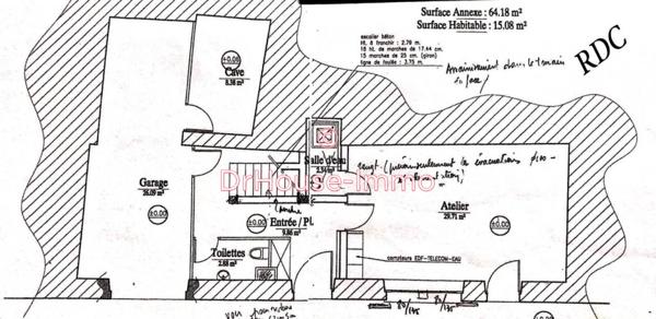 Maison à vendre 2 pièces de 240 m²