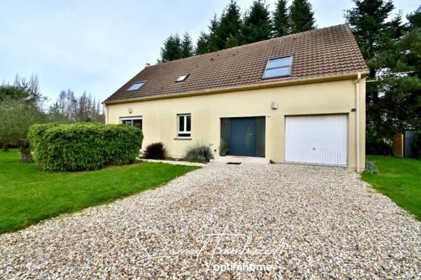 Maison récente, 4 chambres de 135 m² sur 1600 m²de terrain – Boulleville (27210), proche Honfleur et Pont de Normandie