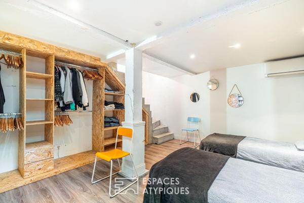 Loft en hypercentre avec terrasse