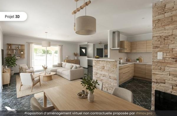 Maison à vendre |  Ribérac |  4 pièces | 92 m²