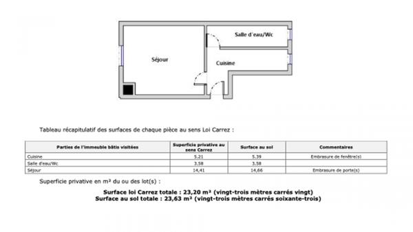 Appartement à vendre 1 pièce 24 m² Paris 14