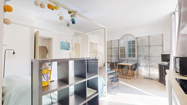 NICE - CENTRE-VILLE / GIOFFREDO : CHARMANT STUDIO AVEC BALCON AU SUD