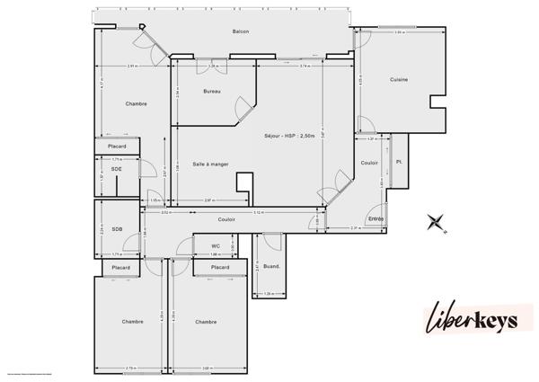 Appartement familial T5 de 118m² | Sans Souci | Lyon