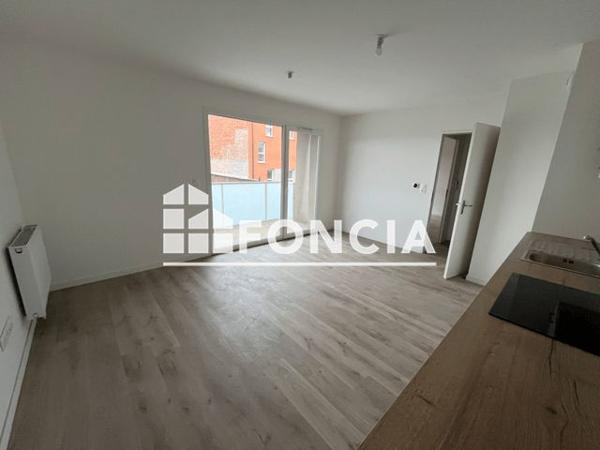 Location Appartement 2 pièces 40.8 m² - 122 BOULEVARD DE L'EGALITE Tourcoing 59200