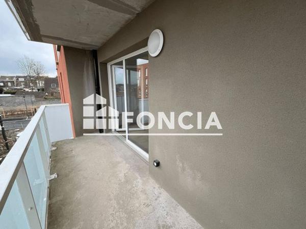 Location Appartement 2 pièces 40.8 m² - 122 BOULEVARD DE L'EGALITE Tourcoing 59200