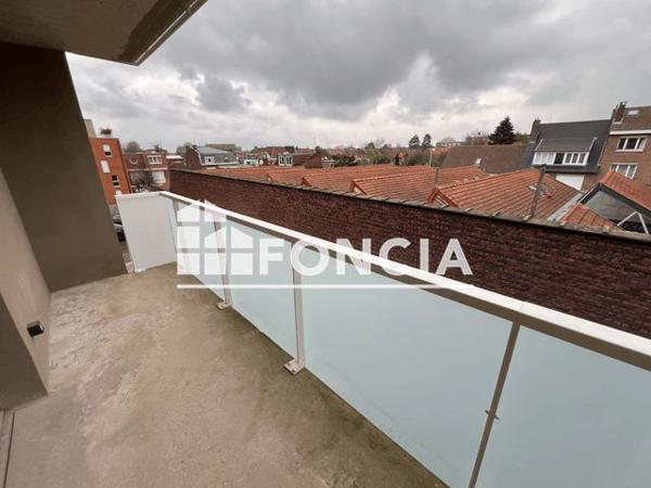 Location Appartement 2 pièces 40.8 m² - 122 BOULEVARD DE L'EGALITE Tourcoing 59200