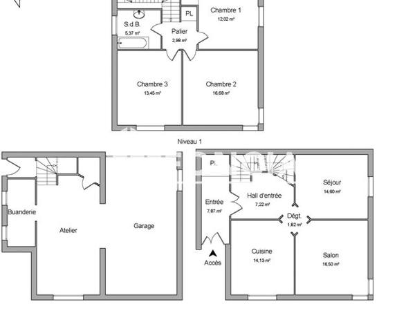 Location Maison 5 pièces 176.4 m² - 2 RUE ALSACE Carcassonne 11000