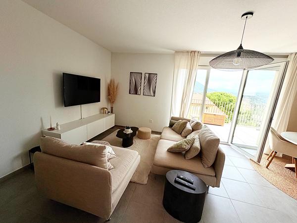 3 PIÈCES MODERNE AVEC TERRASSE ET VUE DÉGAGÉE - VENCE