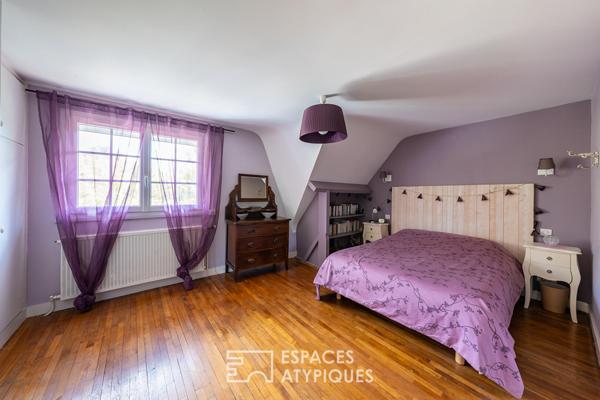 La maison familiale avec jardin sans vis-à-vis