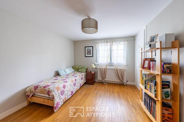 La maison familiale avec jardin sans vis-à-vis