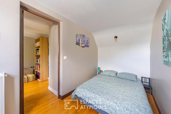 La maison familiale avec jardin sans vis-à-vis