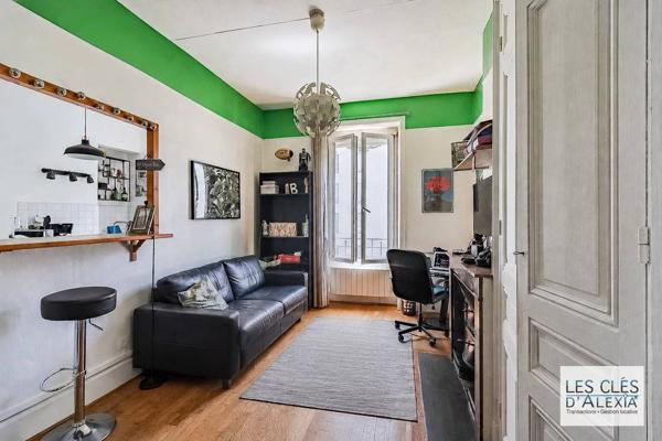 Gerland – Appartement T1 bis de 35,12 m² avec cave