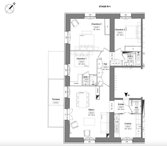 Opportunité à saisir à Saint-Jean de Gonville. T4 de 114 m2