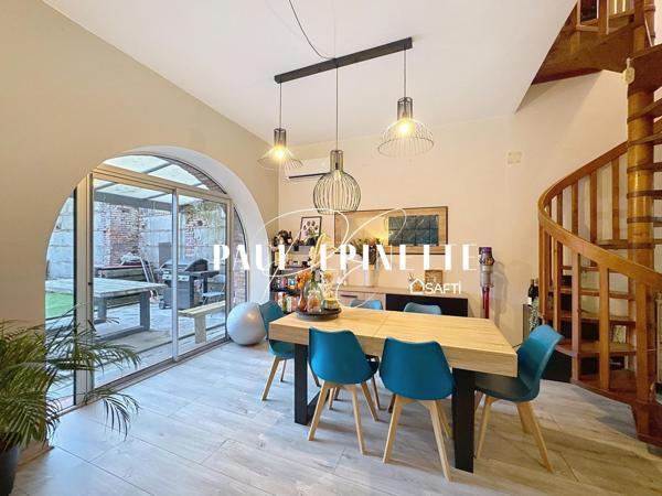 Maison 4 pièces avec garage et cour