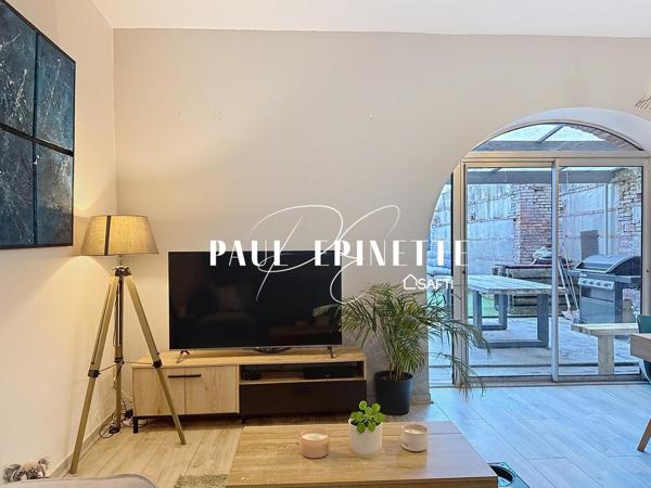 Maison 4 pièces avec garage et cour