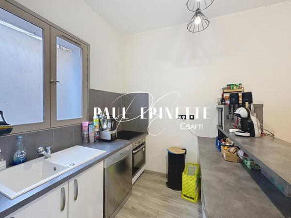 Maison 4 pièces avec garage et cour