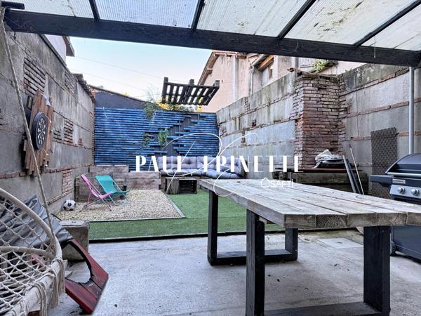 Maison 4 pièces avec garage et cour