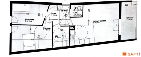 Lumineux, bien placé, aucun travaux à prévoir !