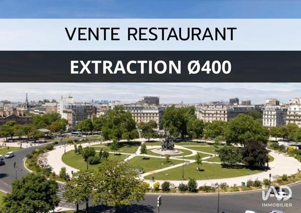 Restaurant à vendre 70 m² Paris 20