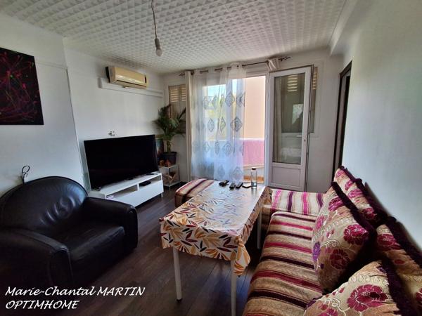 Appartement T3 traversant – 49 m² – cave - balcon - Résidence Square National – Marseille 3ᵉ