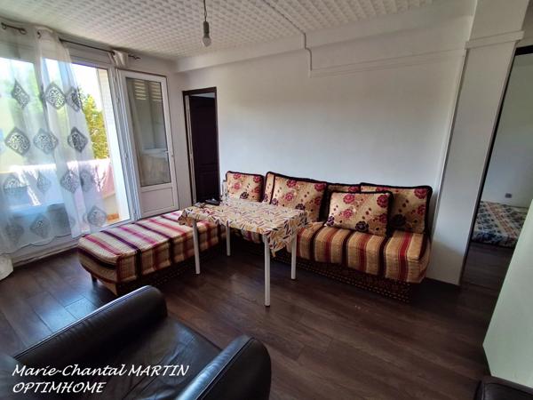 Appartement T3 traversant – 49 m² – cave - balcon - Résidence Square National – Marseille 3ᵉ