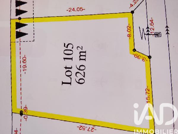 Terrain à vendre 626 m² Cholet