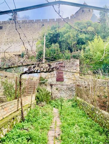 Au pied de la Cité: Remise, avec jardin, à aménager en habitation