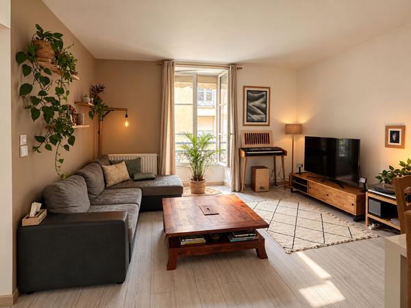 A LOUER  - Appartement de type 3 coeur DOUTRE