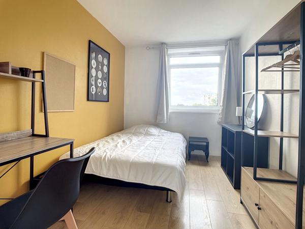 Location chambre Mont-Saint-Aignan - 6 pièce(s) - 9 m² - 430 €/mois