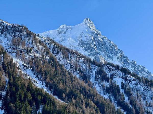 Chamonix – Centre-ville Appartement duplex 4 pièces – 3 chambres 236 m² au total dont 141 m² habitables Terrasse, balcon, cave, parking et casier à skis.