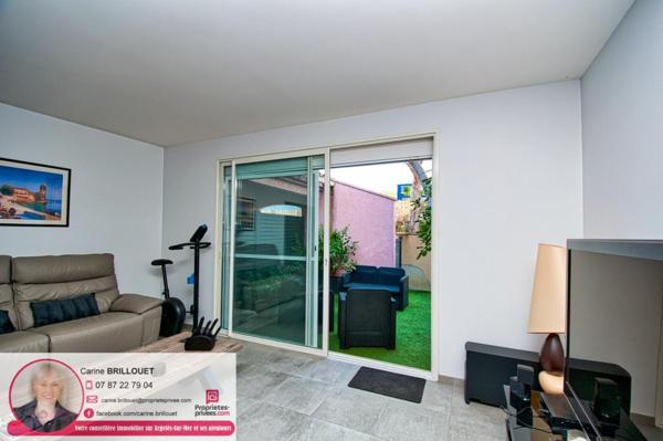 EXCLUSIVITÉ - Villa rénovée avec jardin dans résidence avec piscine