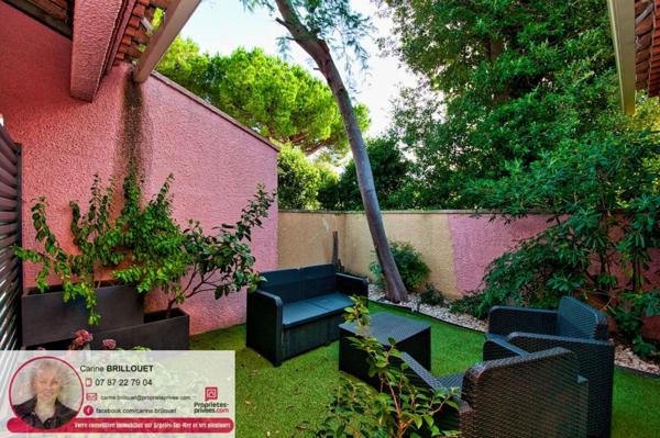 EXCLUSIVITÉ - Villa rénovée avec jardin dans résidence avec piscine