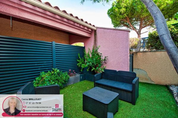 EXCLUSIVITÉ - Villa rénovée avec jardin dans résidence avec piscine