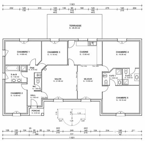 Maison à vendre 7 pièces 151 m² Saint-Julien-des-Landes