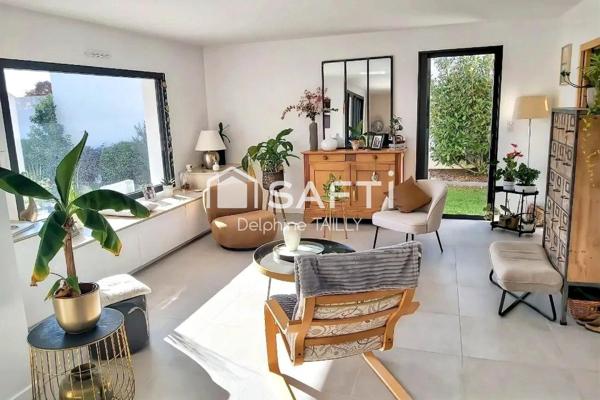 Maison familiale au calme avec beaux espaces