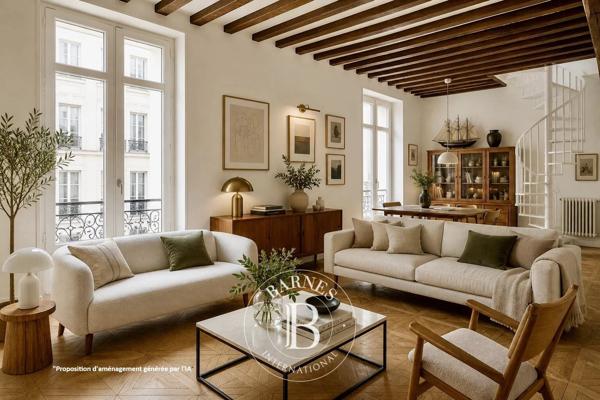 Paris 6ème, Appartement 3 Chambres -  115 m² à vendre