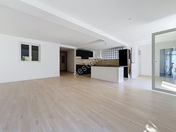 MONTREUIL, 850 METRES DU RER ROSNY, PROCHE DU PARC MONTREAU AU CALME D'UNE IMPASSE, DANS UNE PETITE COPROPRIETE DIVISEE EN 4 LOGEMENTS, GRAND APPARTEMENT ATYPIQUE DE 105m² AUX ALLURES DE LOFT AVEC UN JARDIN PRIVATIF DE 80M².