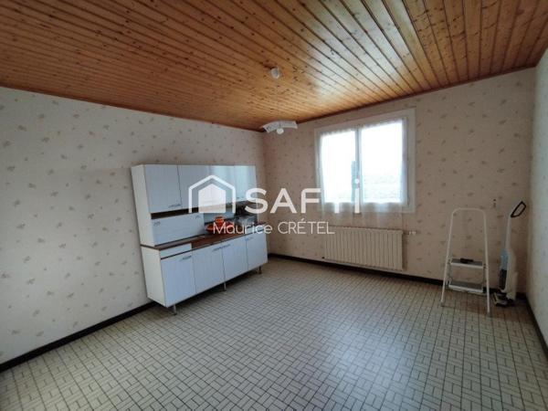 MAISON SOUS SOL 96 M² +GRAND TERRAIN 2800 m²