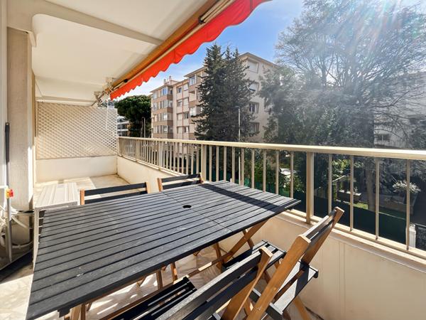 Location meublée à l'année : Bel Appartement Cannes 2 pièce(s) 34.51 m2