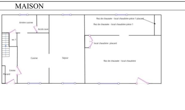 Maison de caractère 185 m² avec dépendances et terrain de 1027 m² à Colombe