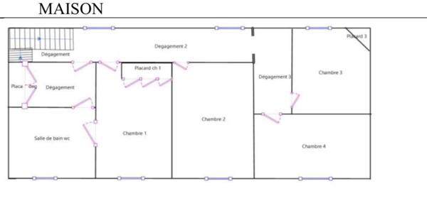 Maison de caractère 185 m² avec dépendances et terrain de 1027 m² à Colombe