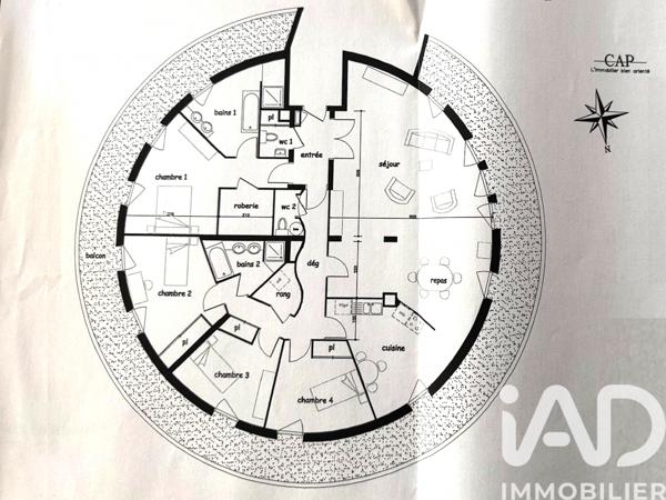 Appartement à vendre 6 pièces 158 m² Vertou