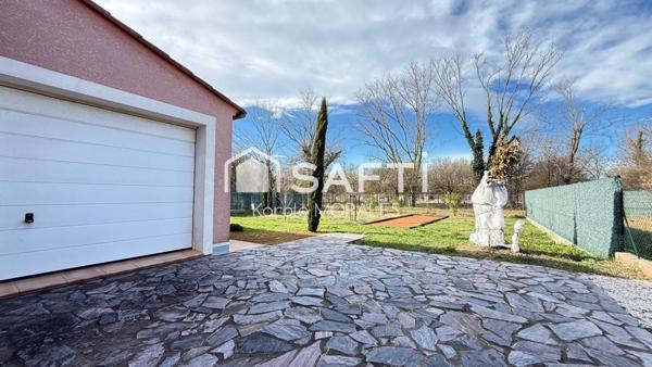 ARGELES-SUR-MER, BELLE VILLA, T4 AVEC GRAND GARAGE ET GRAND TERRAIN